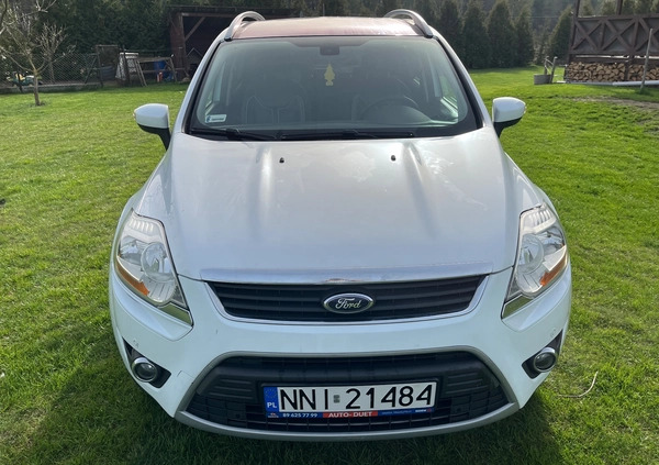 Ford Kuga cena 42900 przebieg: 227000, rok produkcji 2012 z Nidzica małe 277